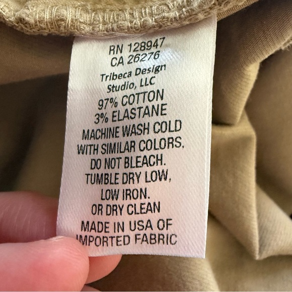 Nili Lotan East Hampton Pants Tan Khaki - Picture 8 of 8